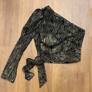 Never worn Rachel Zoe Parish One Sleeve Top